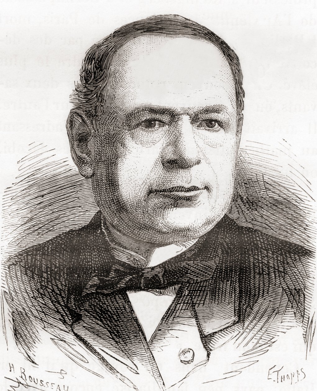 موريتز هيرمان فون جاكوبي ، من Les Merveilles de la Science ، نُشر عام 1870 (نقش) بواسطة المدرسة الفرنسية