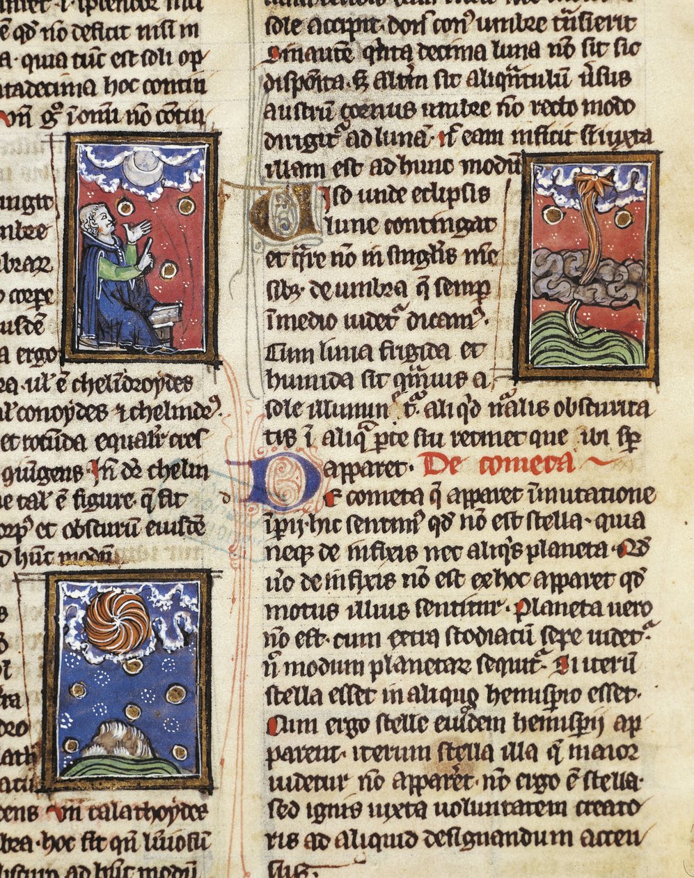 Ms 320 Fol.197 Comets, from 