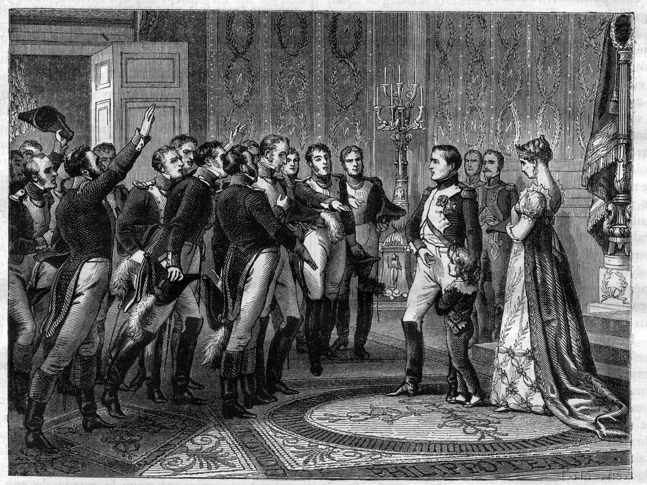 NAPOLEON Bonaparte بواسطة المدرسة الفرنسية