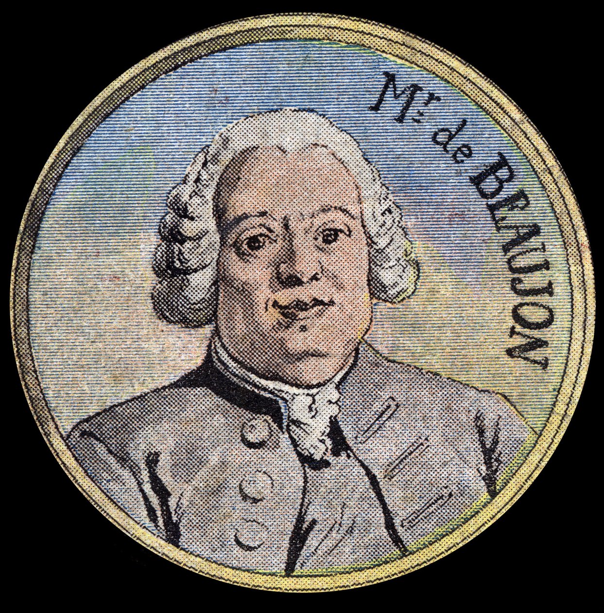 نيكولاس بوجون (1718-1786) ، ممول ومستشار فرنسي. بواسطة المدرسة الفرنسية