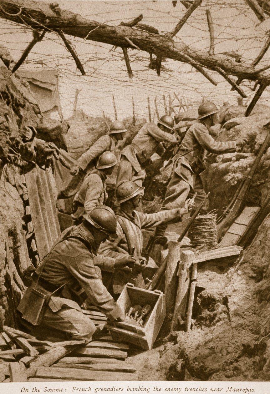 في السوم 1914-1919 بواسطة المدرسة الفرنسية