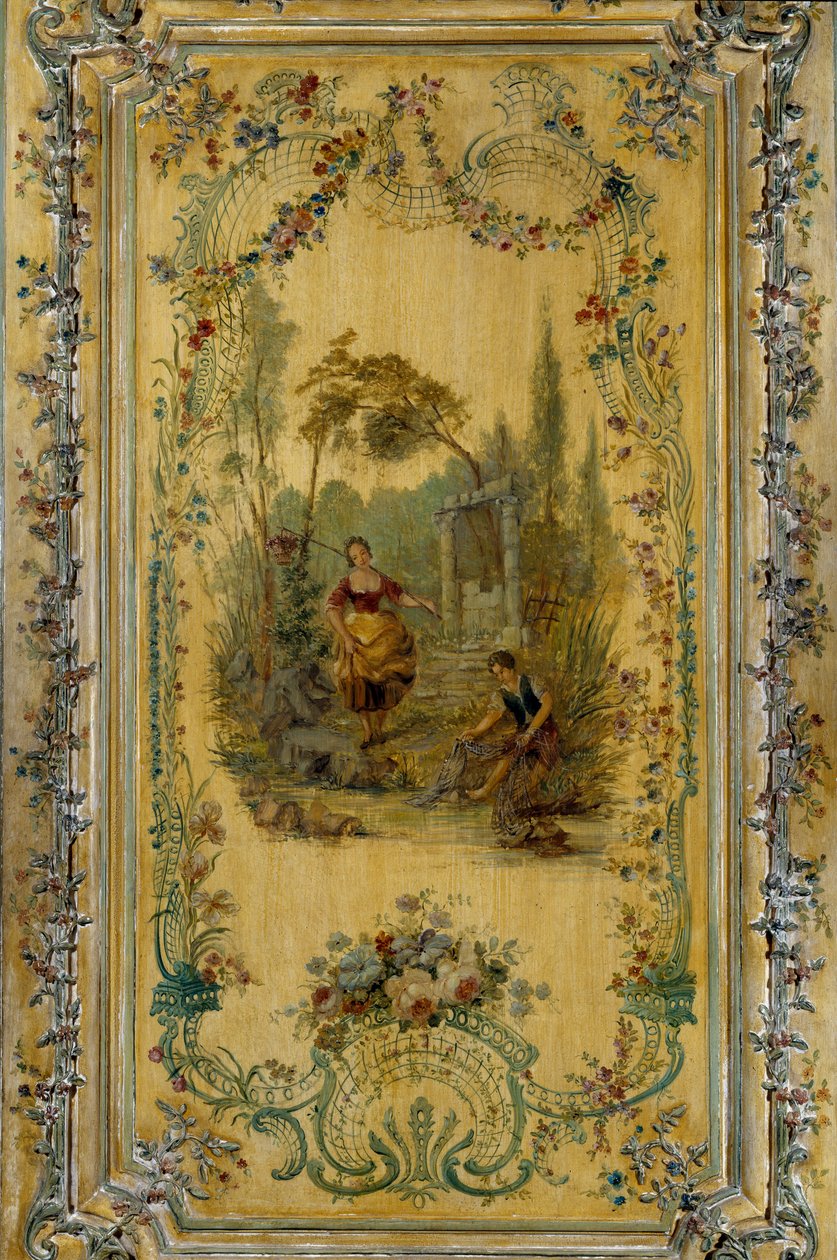 مشهد رعوي ، لوحة لشقة دوفين ماري جوزيف من ساكسونيا (1731-1767) بواسطة المدرسة الفرنسية