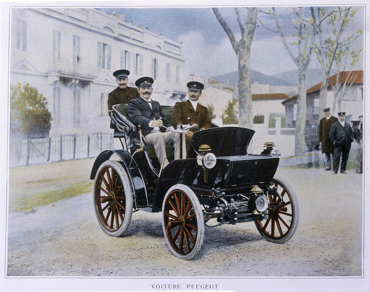Peugeot car (1st prize of the Concours d
