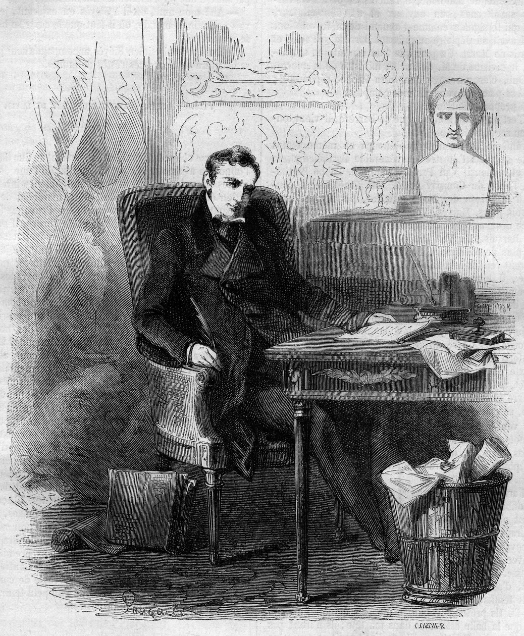 فيليب بول (فيليب بول) دي سيجور (1780-1873) ، دبلوماسي ومؤرخ فرنسي ، كتب الحملة الروسية. نقش من 1856. بواسطة المدرسة الفرنسية