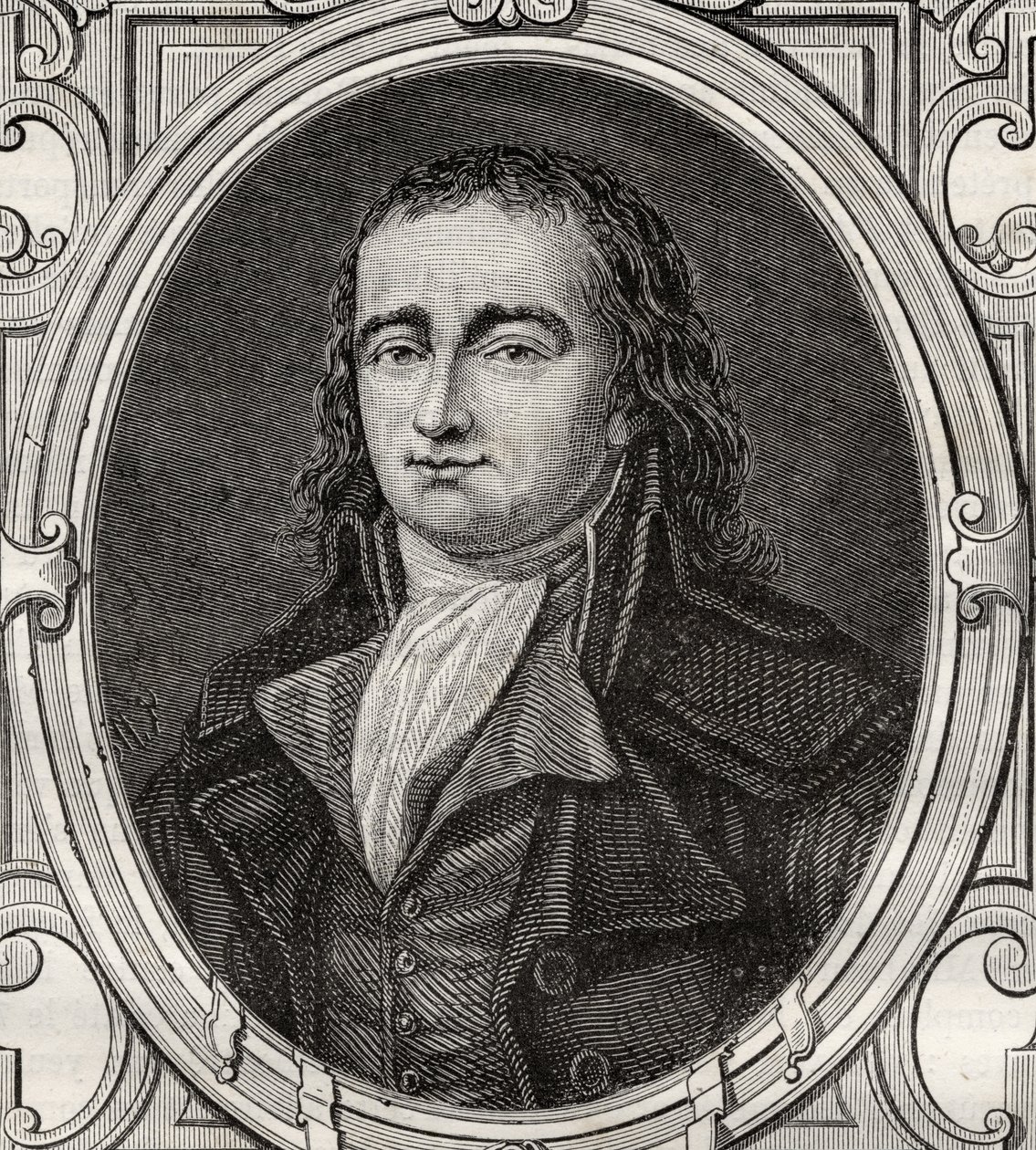 بيير غاسبارد شوميت (1763-1794) من فيلم "Histoire de la Revolution Française" للكاتب لويس بلانك (1811-1882) بواسطة المدرسة الفرنسية