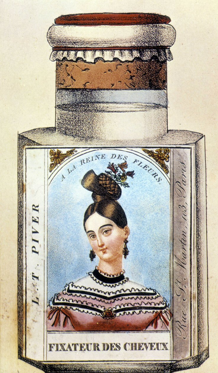 Piver Hair Fixer Bottle, circa 1830 بواسطة المدرسة الفرنسية