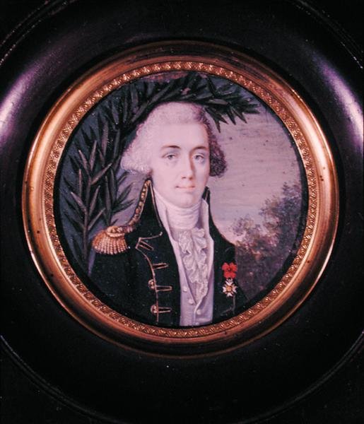 صورة مصغرة لجان بابتيست ديستان (1729-1794) حوالي 1764-1778 بواسطة المدرسة الفرنسية