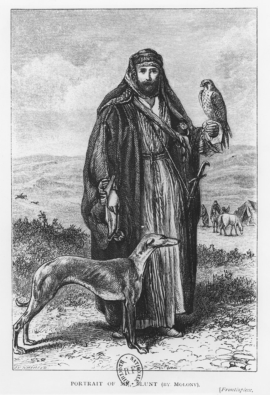 صورة أ. بلانت (نقش) بواسطة المدرسة الفرنسية
