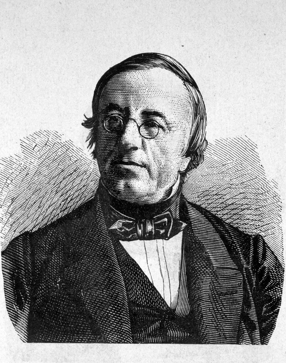 صورة للفيزيائي السويسري A. de la Rive (1801-1873) - في "" Album de la Science؛ علماء لامعون الاكتشافات العظيمة "" "1896. بواسطة المدرسة الفرنسية