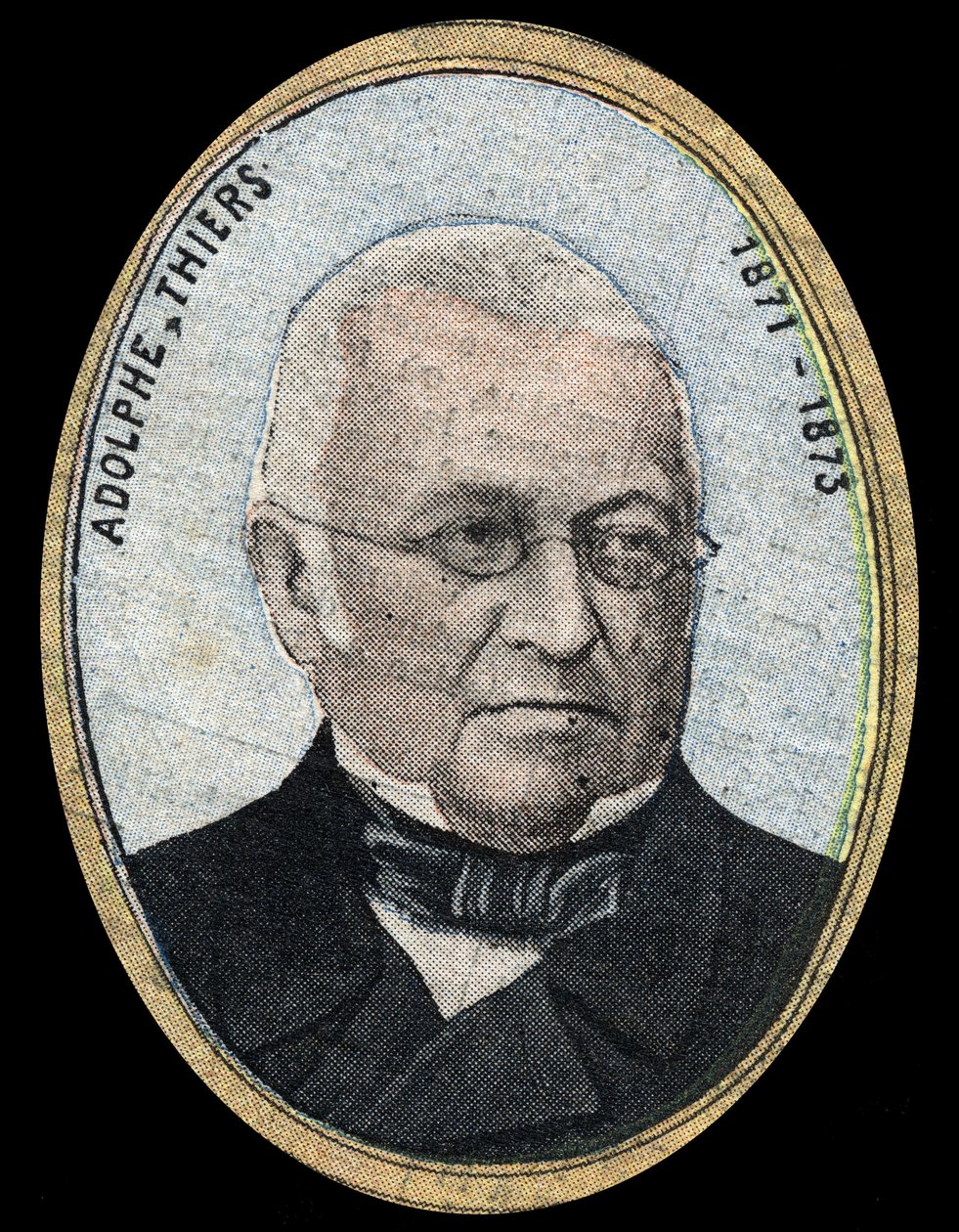 صورة شخصية لأدولف تيير (1797-1877) ، رئيس الجمهورية الفرنسية. بواسطة المدرسة الفرنسية