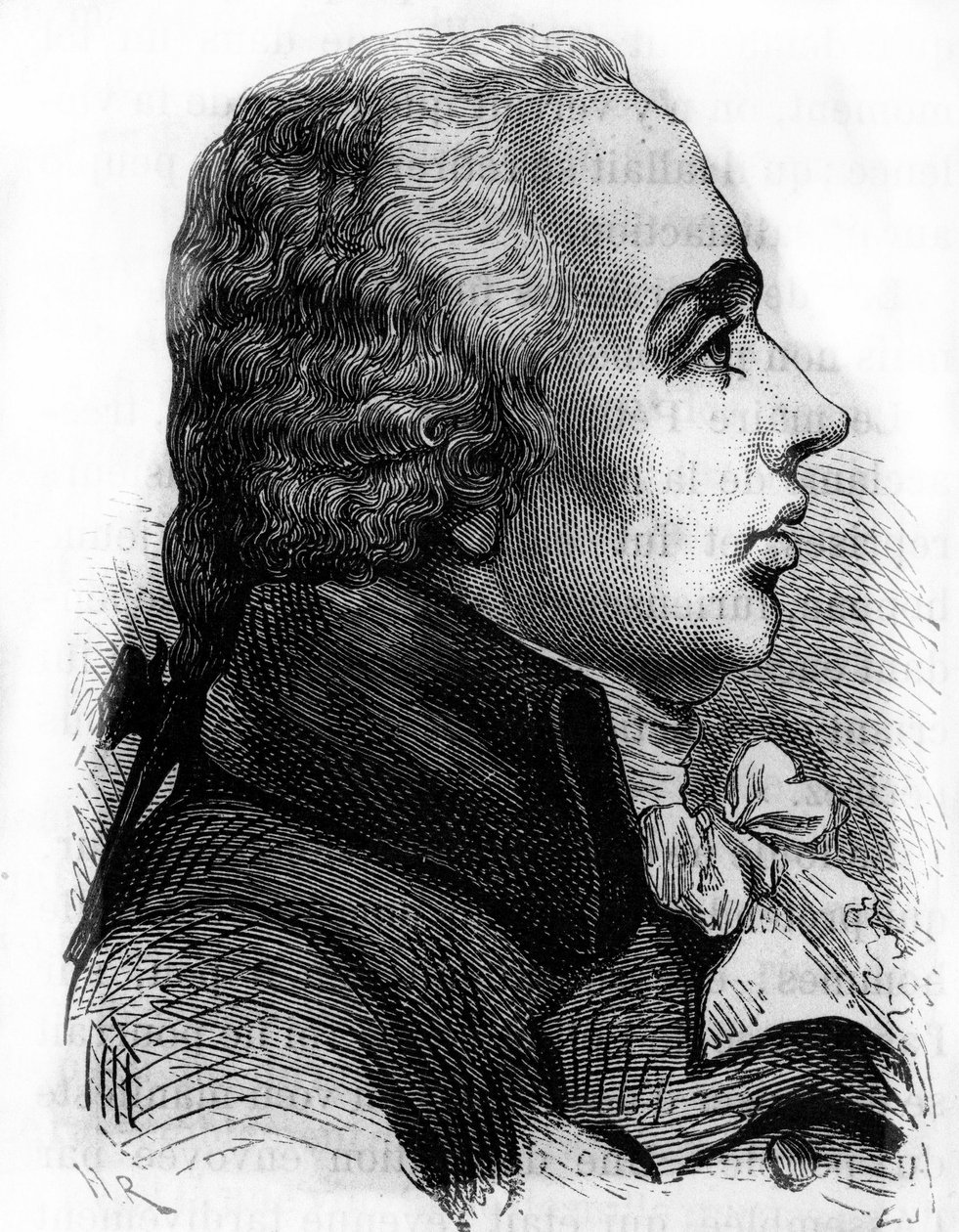 Portrait of Adrien Marie Legendre, French mathematician (1752 -1833). بواسطة المدرسة الفرنسية