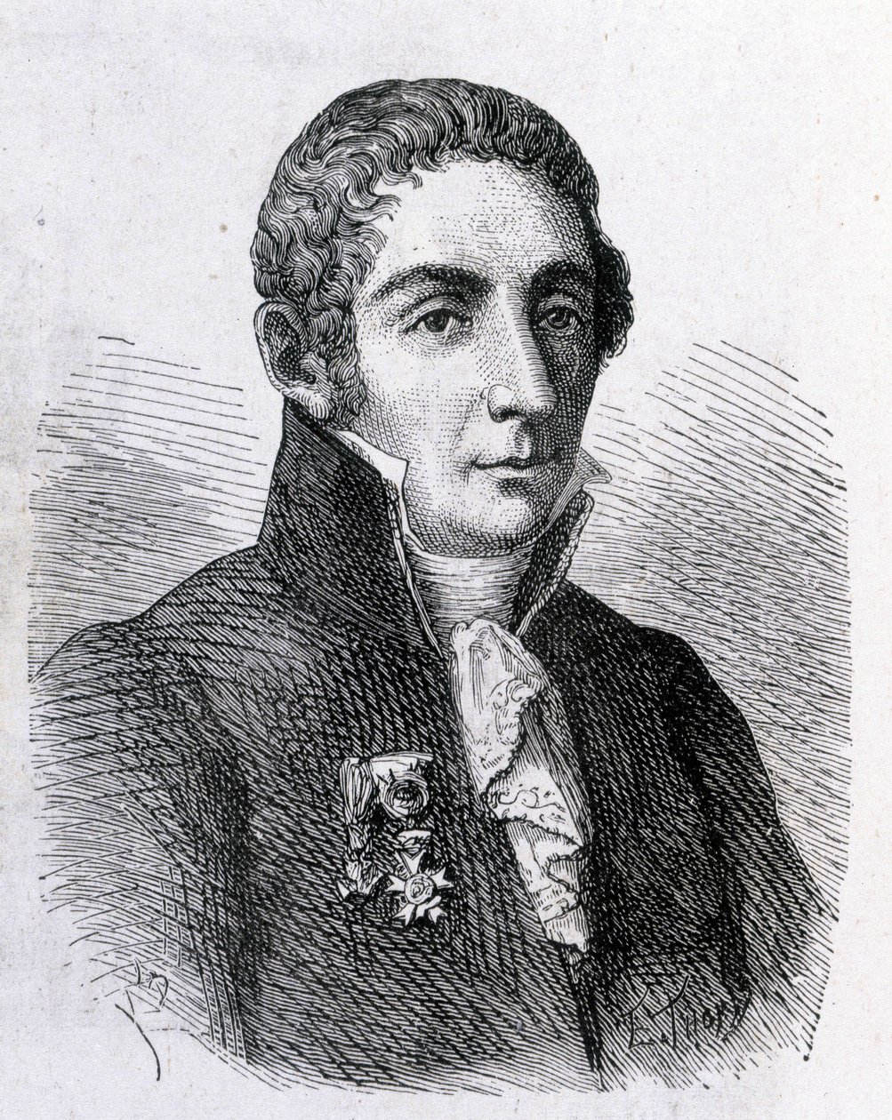 صورة لأليساندرو (ألكسندر) فولتا (1745 - 1827) - في ألبوم العلوم ؛ علماء لامعون الاكتشافات العظيمة "" "1896. بواسطة المدرسة الفرنسية