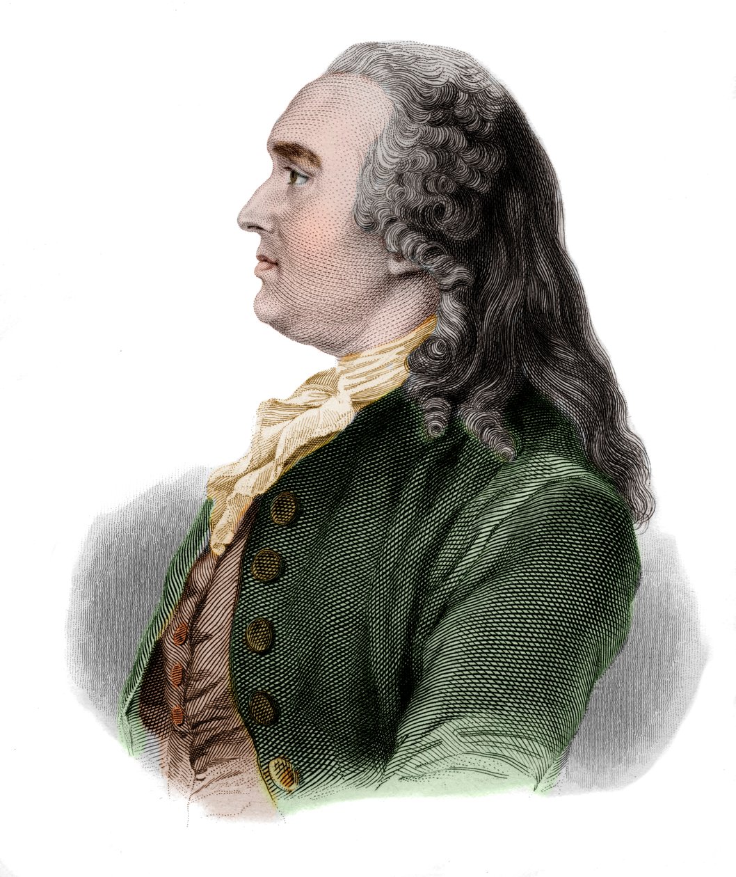 صورة لآن روبرت جاك تورغوت ، بارون دي لولن (1727-1781) ، اقتصادي ورجل دولة فرنسي. بواسطة المدرسة الفرنسية