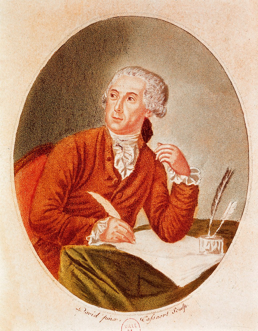صورة أنطوان لوران لافوازييه (1743-1794) بواسطة المدرسة الفرنسية