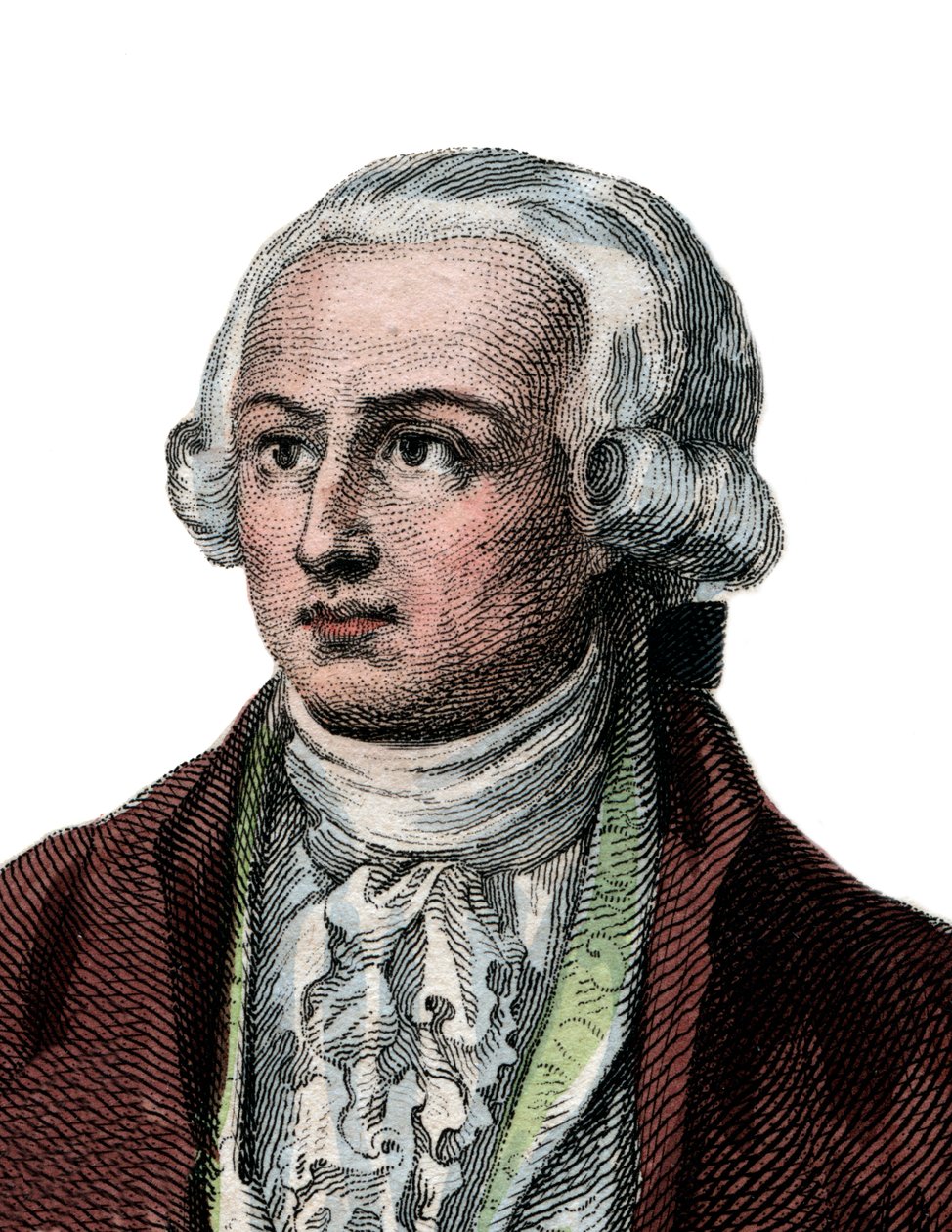 صورة أنطوان لوران دي لافوازييه (1743-1794) ، الكيميائي الفرنسي. بواسطة المدرسة الفرنسية