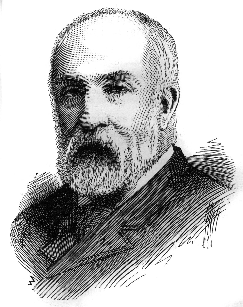 صورة أنطوان ماري دورليانز ، دوق مونبنسير ، رضيع إسبانيا (1824-1890). نقش في "" Le Monde Illustré "، ٢٦ يونيو ١٨٨٦. بواسطة المدرسة الفرنسية