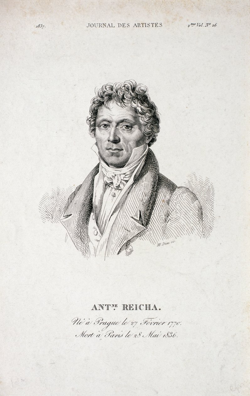 صورة أنطوان ريشا (1770-1836) من مجلة الفنانين بواسطة المدرسة الفرنسية