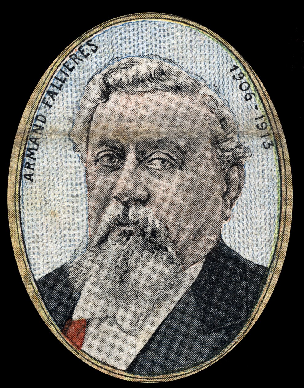 صورة لأرماند فاليريس (1841-1931) رئيس الجمهورية. بواسطة المدرسة الفرنسية