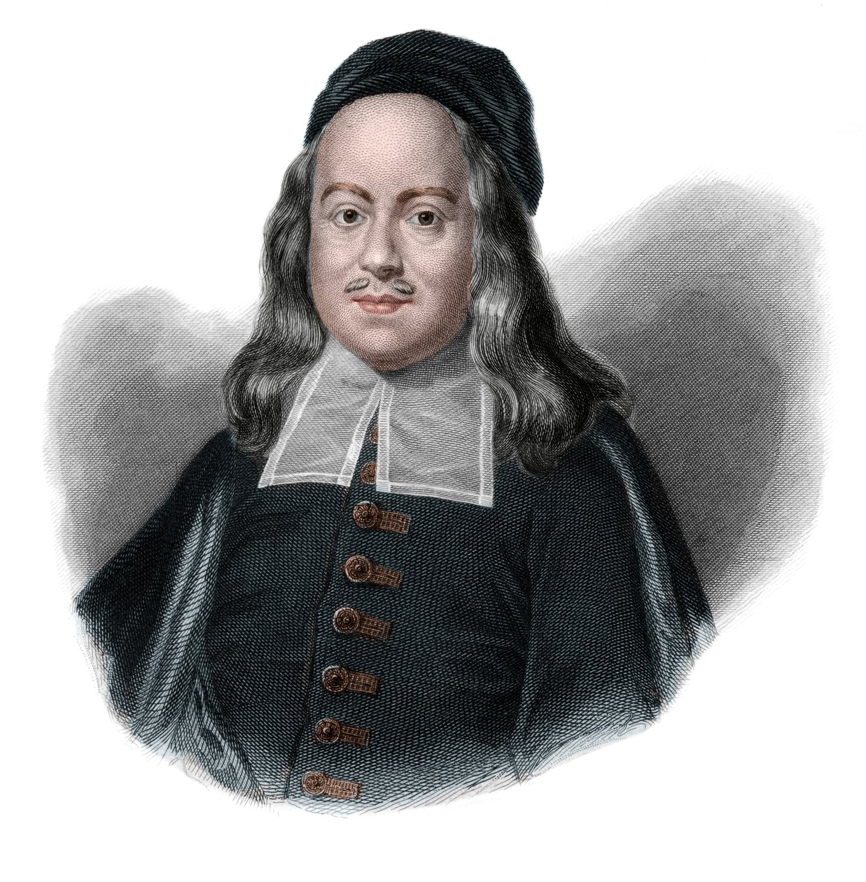 صورة أغسطس هيرمان فرانك (1663-1727) رجل الكنيسة اللوثرية الألمانية. بواسطة المدرسة الفرنسية
