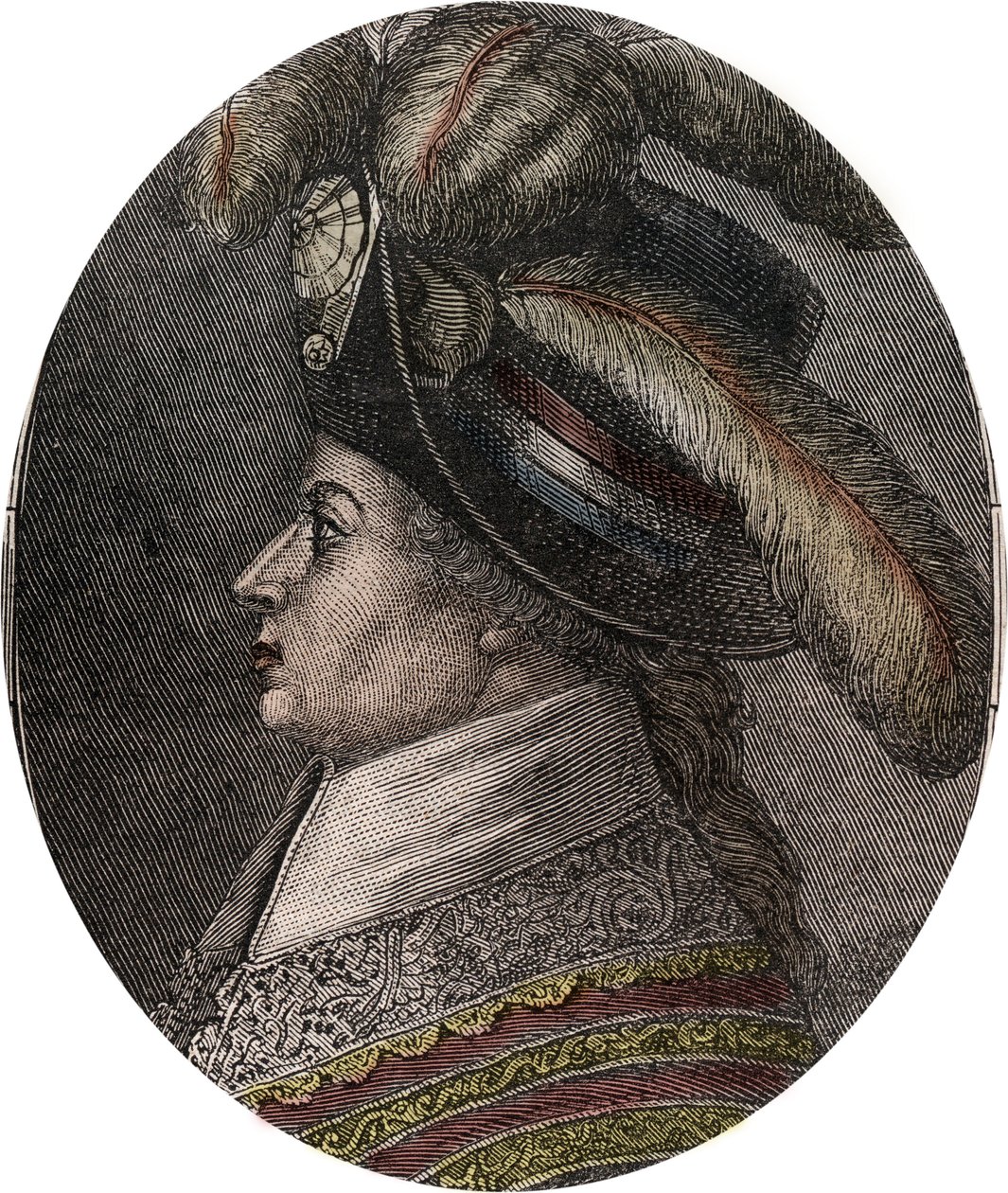 صورة بارتيليمي فرانسوا ماري (ماركيز) (1747-1830) (بالتازار فرانسوا ، ماركيز بارثيليمي) - نقش في "" الموسوعة الوطنية الجديدة "لموريس لا شارست - 1870 - بواسطة المدرسة الفرنسية