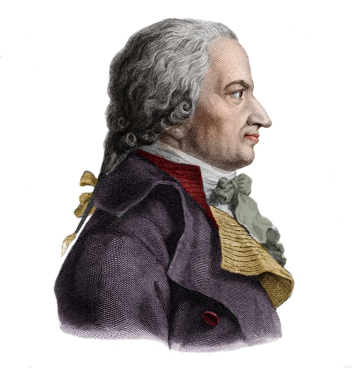 صورة لبيرنت أنكر (1746-1805) مالك السفينة النرويجية. بواسطة المدرسة الفرنسية