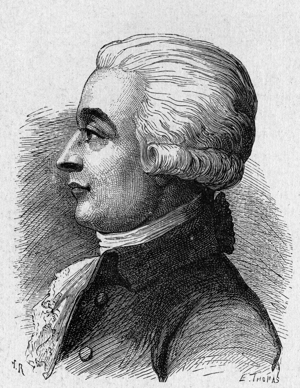 صورة لبلانشارد (1709-1853) ، الطيران الفرنسي - في "" ألبوم de la Science ؛ علماء لامعون الاكتشافات العظيمة "" "1896. بواسطة المدرسة الفرنسية
