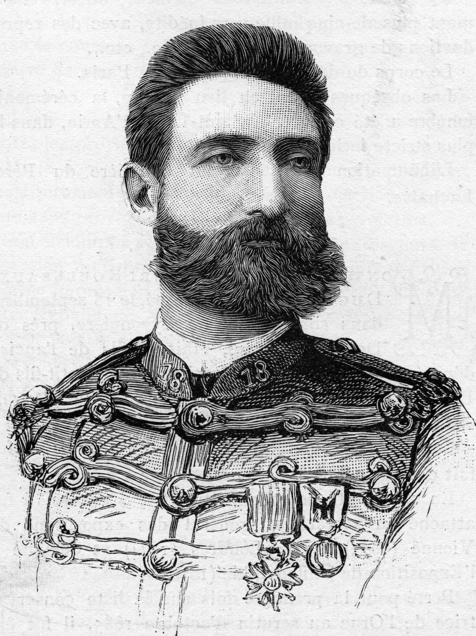 صورة للنقيب ج.شميت (1842-1887). بواسطة المدرسة الفرنسية