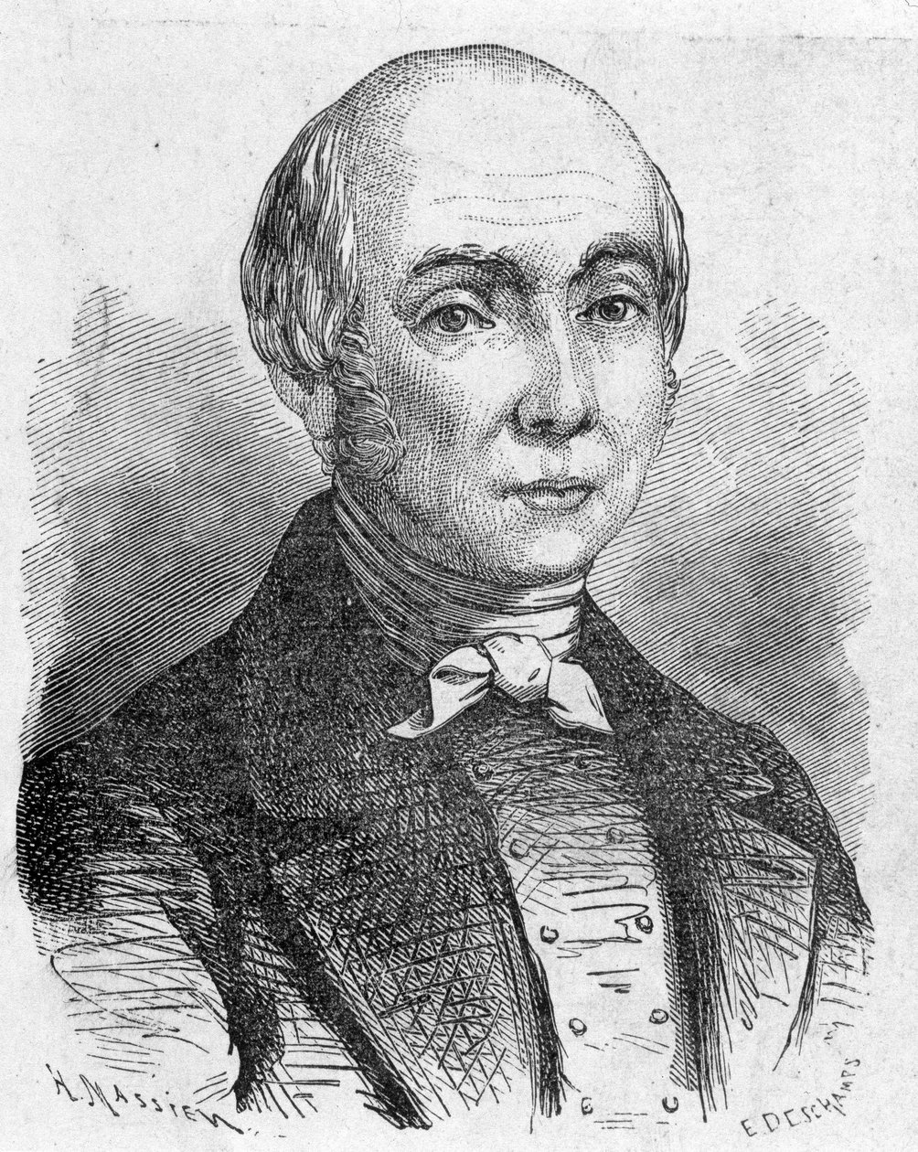 صورة لتشارلز داليري (1754 - 1835) ، - في "" ألبوم العلوم ؛ علماء لامعون الاكتشافات العظيمة "" "1896. بواسطة المدرسة الفرنسية
