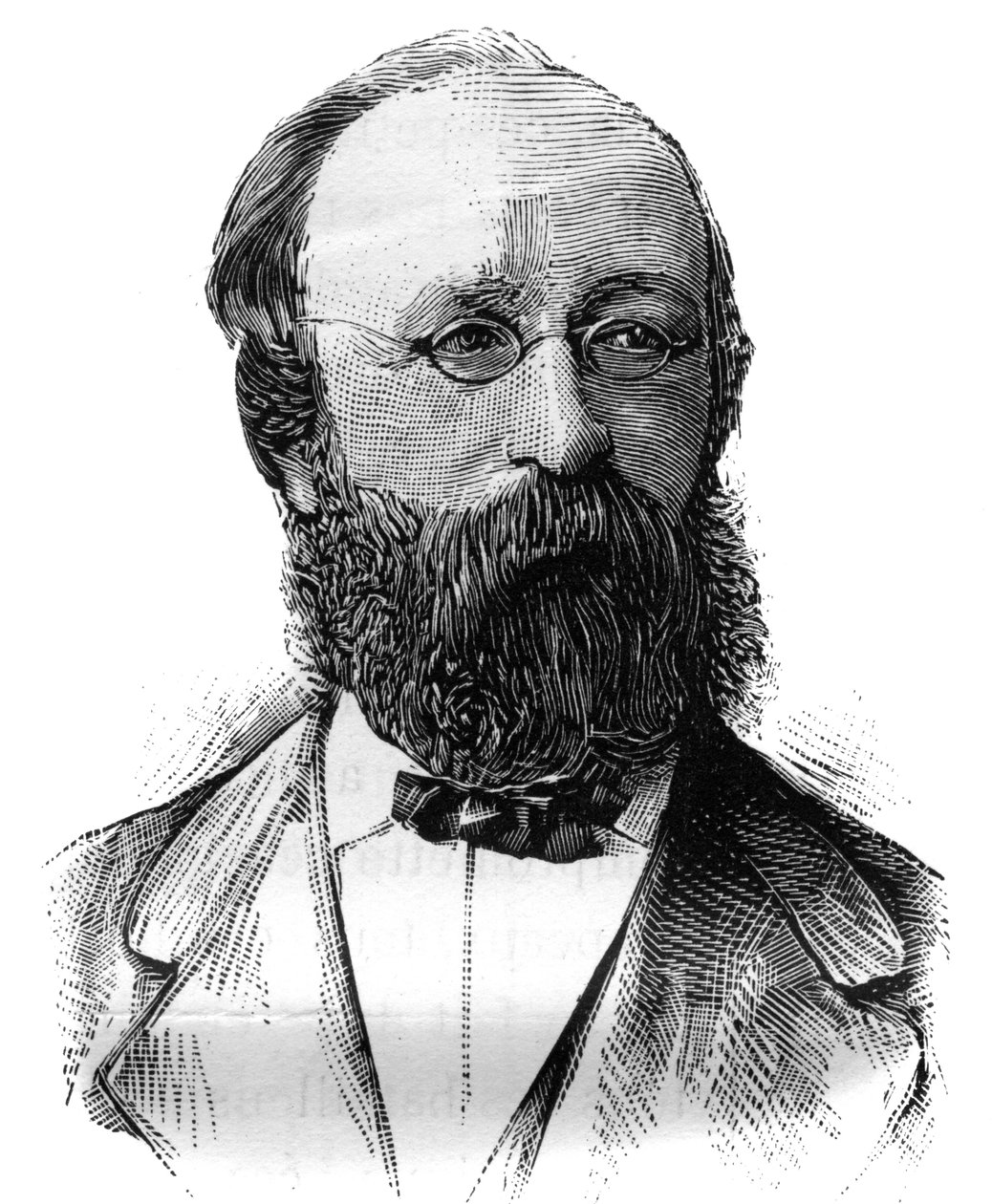صورة تشارلز ديمول (1828-1908) ، سياسي فرنسي. نقش في "" Le Monde Illustré "" ، 16 يناير بواسطة المدرسة الفرنسية