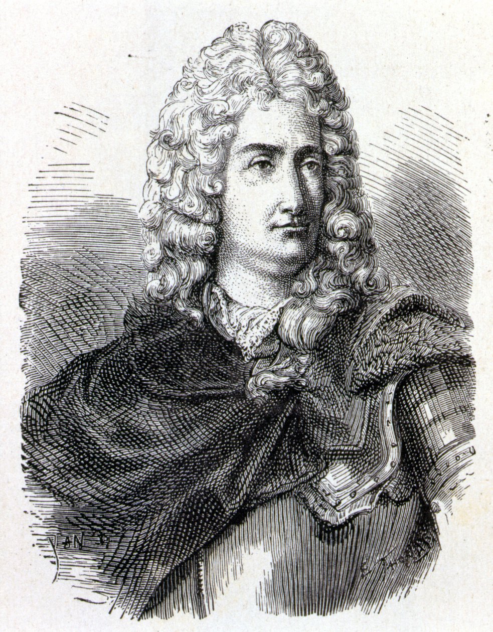 صورة لشارل فرانسوا دو فاي (دوفاي؟) (1698 - 1739) ، الكيميائي والفيزيائي الفرنسي - في ألبوم دي لا ساينس "" ؛ علماء لامعون الاكتشافات العظيمة "" "1896. بواسطة المدرسة الفرنسية