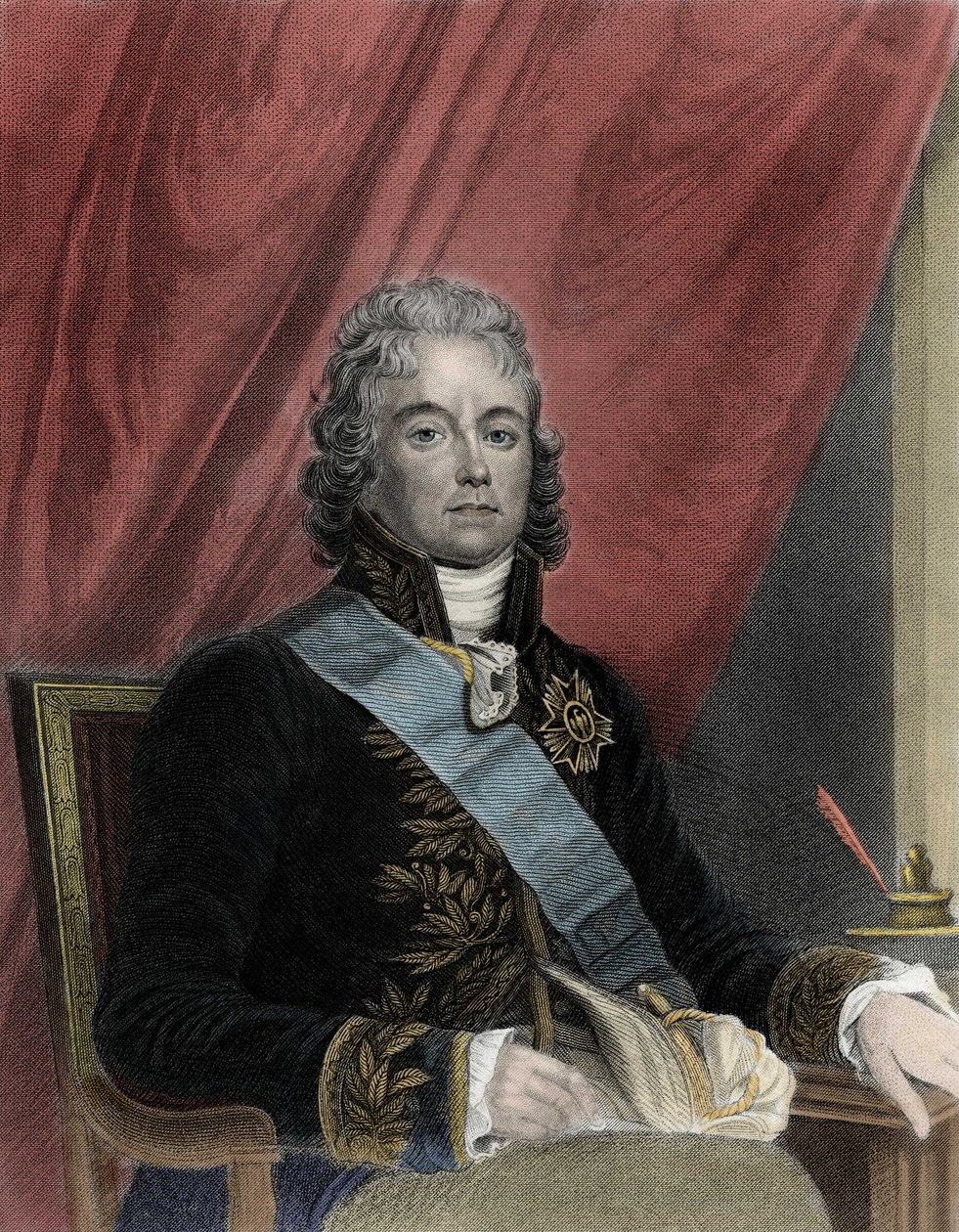 صورة تشارلز موريس دي تاليران بيريجورد (1754-1838) ، سياسي فرنسي. بواسطة المدرسة الفرنسية