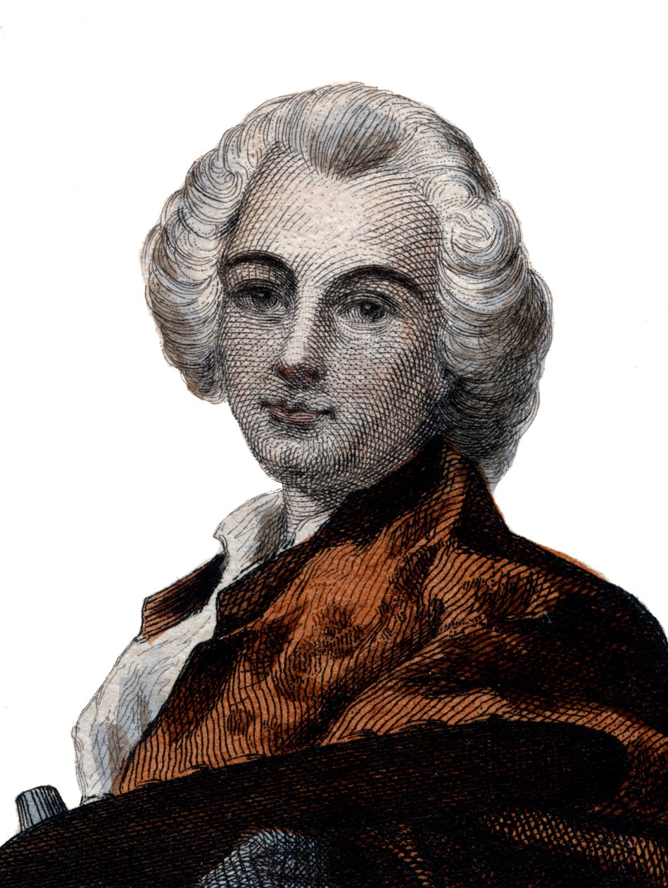 صورة لكلود جوزيف فيرنيه (1714-1789) ، رسام فرنسي. بواسطة المدرسة الفرنسية