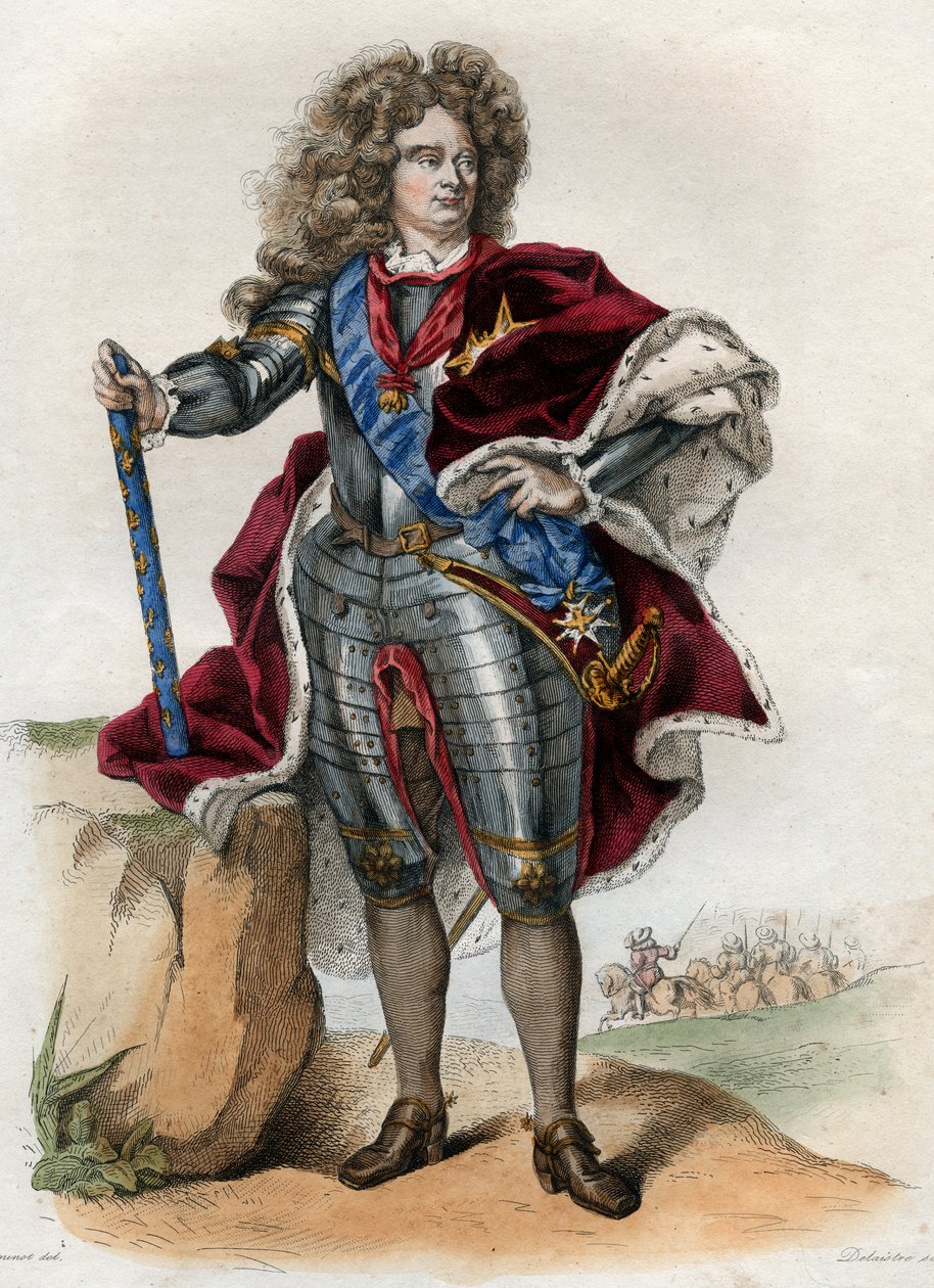صورة لكلود لويس هيكتور دي فيلارز (1653-1734) ، مارشال فرنسا ، الأمير دي مارتيج ، ماركيز ثم دوك دي فيلارز ، Vicomte de Melun. بواسطة المدرسة الفرنسية