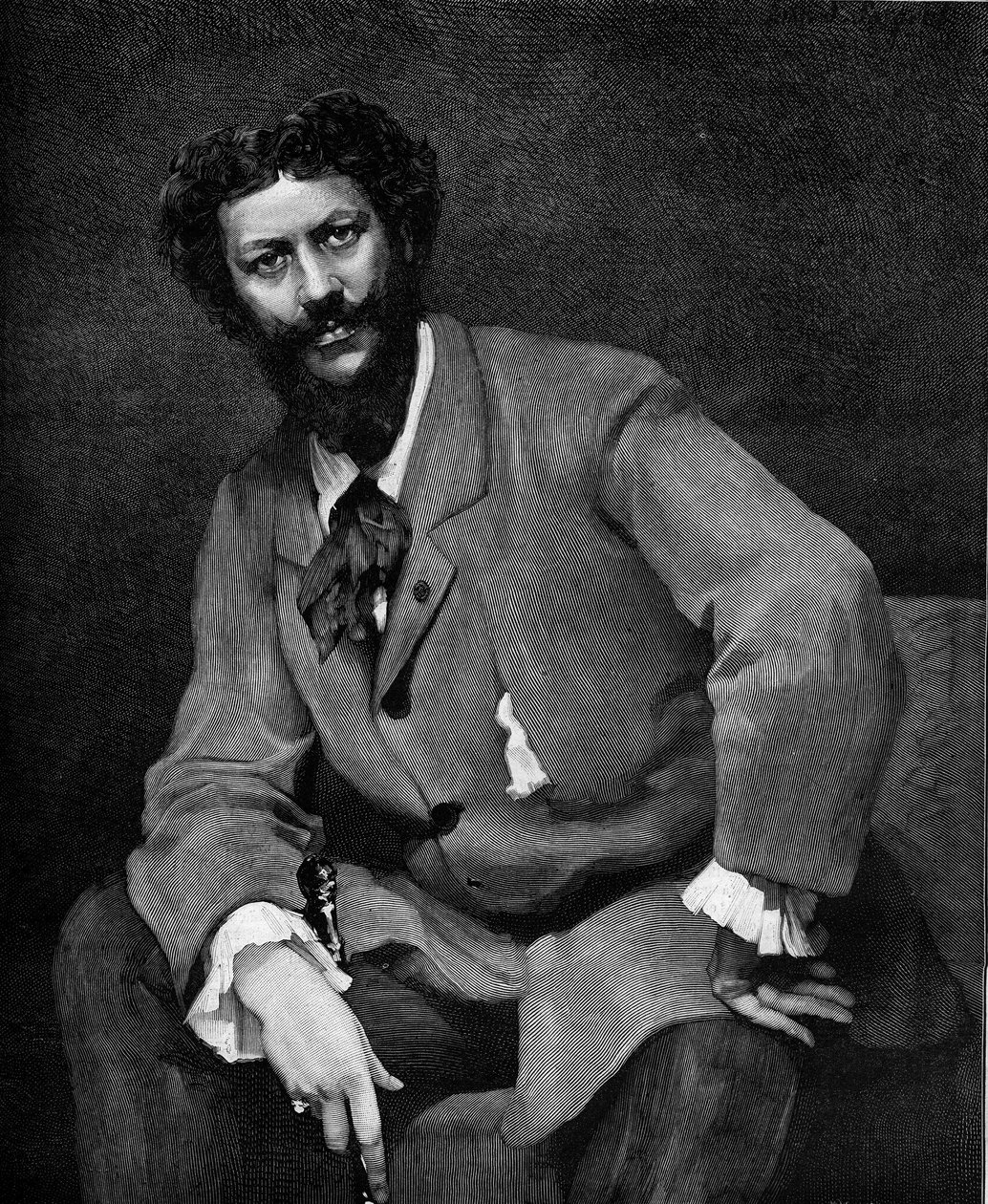صورة لإميل أوغست كارولوس دوران (تشارلز دوران أو كارولوس دوران) (1837-1917) ، رسام فرنسي. نقش فاليتا في "" العالم المصور "" رقم 1204 بتاريخ 24 أبريل 1880. بواسطة المدرسة الفرنسية