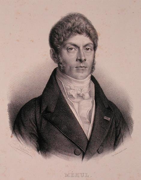 صورة لإتيان نيكولاس ميهول (1763-1817) (ليثو) بواسطة المدرسة الفرنسية