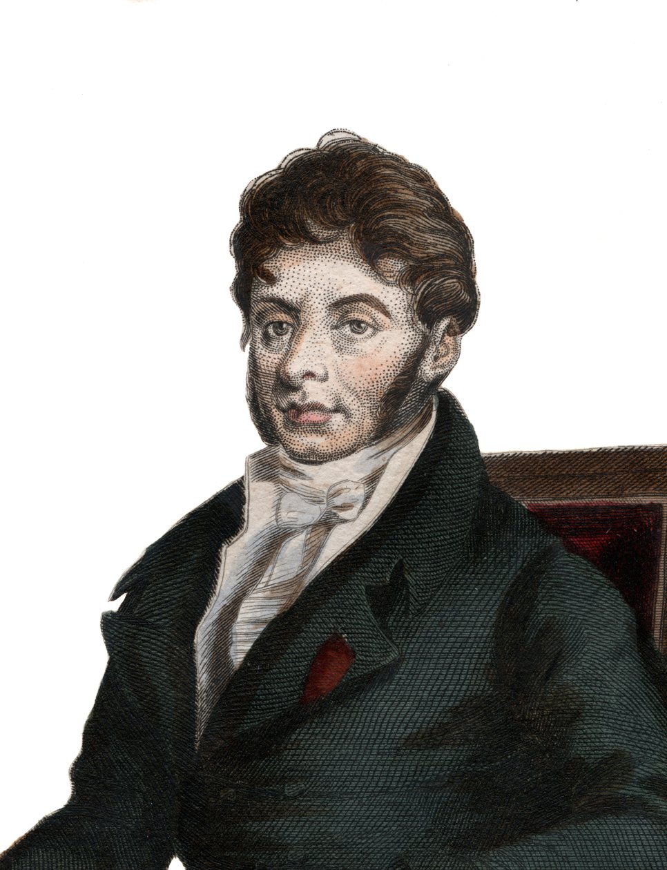 صورة لإتيان نيكولاس مول (1763-1817) ، ملحن فرنسي. بواسطة المدرسة الفرنسية