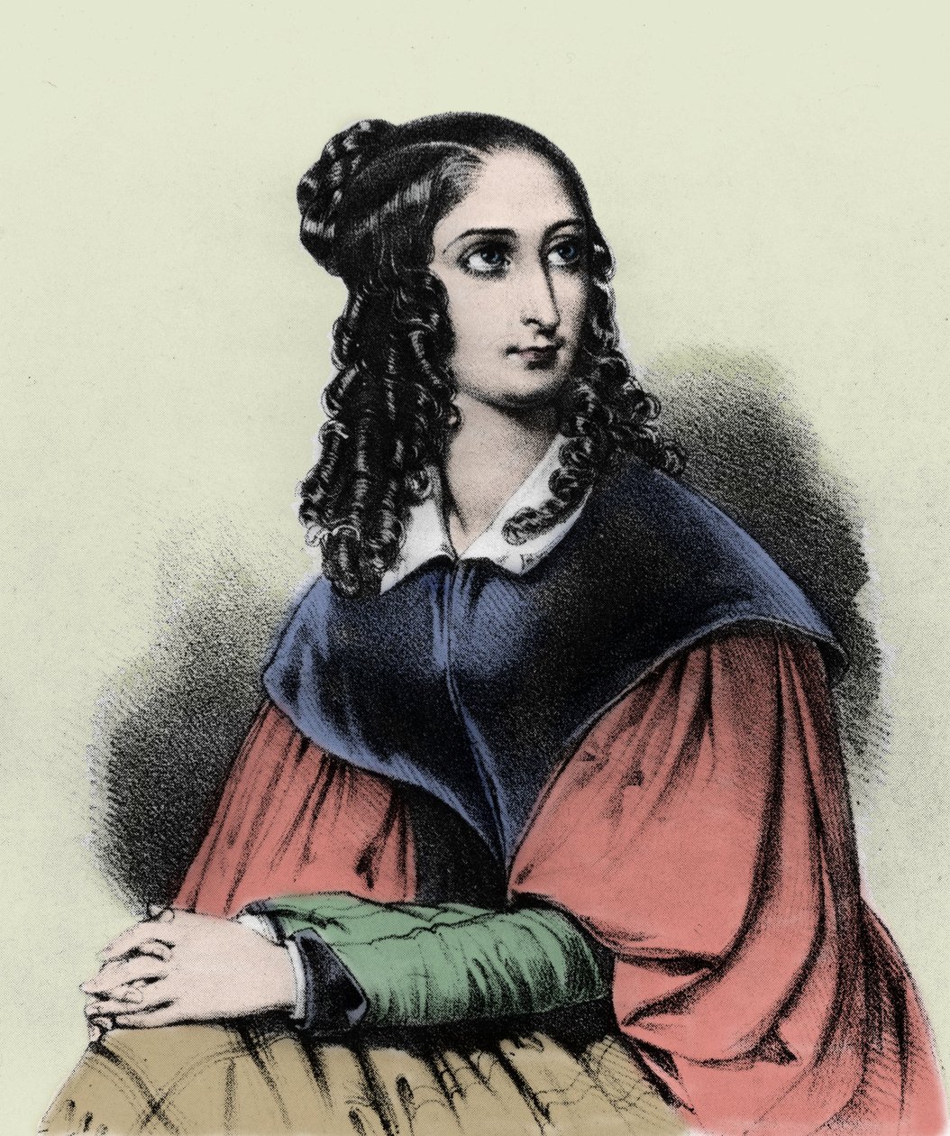 صورة فلورا تريستان ، جدة غوغان ، 1839 بواسطة المدرسة الفرنسية