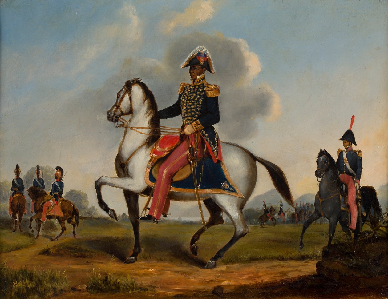 صورة لفرانسوا دومينيك توسان لوفيرتور (1743-1803) (زيت على قماش) بواسطة المدرسة الفرنسية