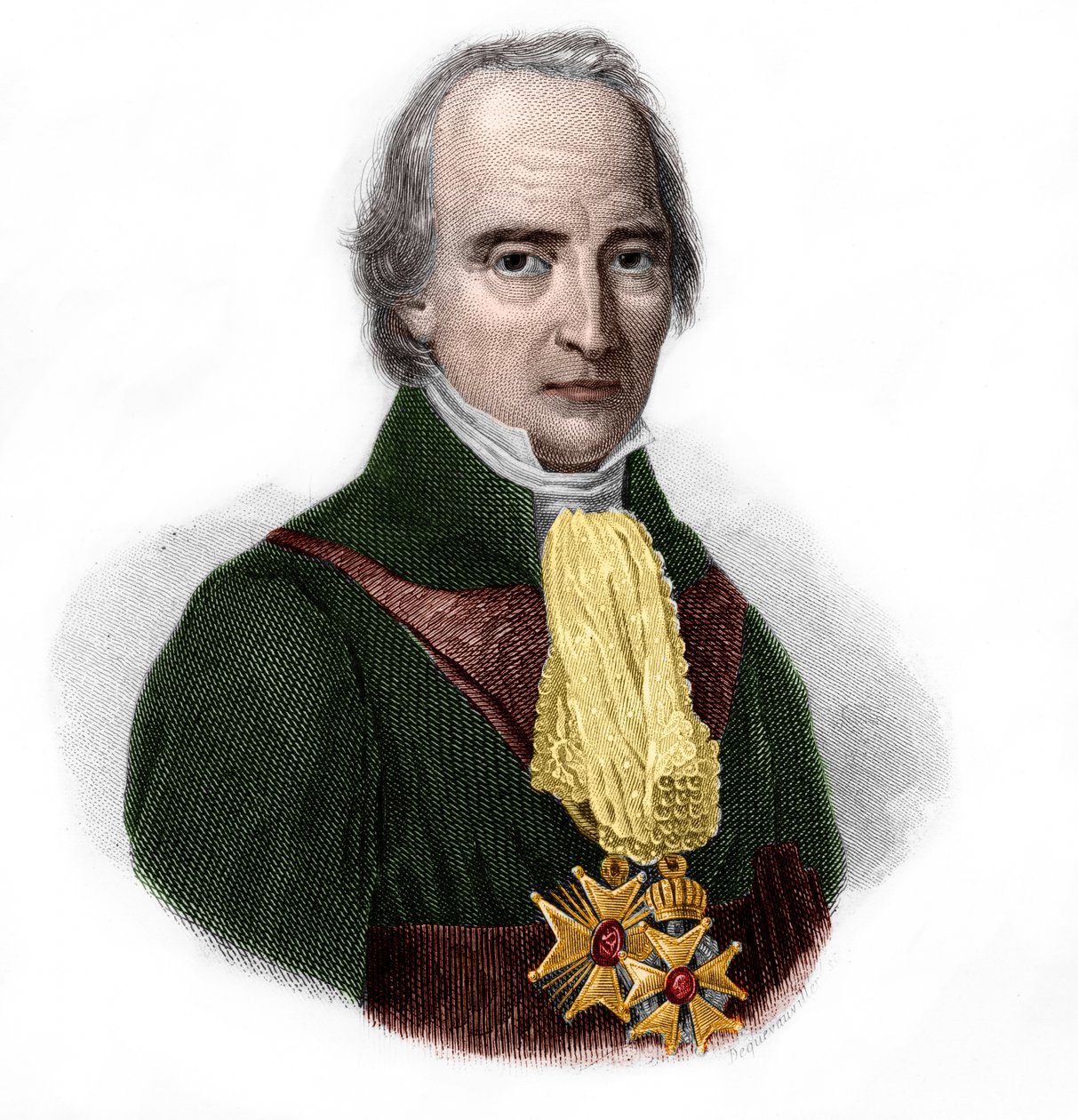 صورة لفرنسوا باربي ماربوا ، ماركيز دي باربي ماربوا (1745-1837) سياسي فرنسي. بواسطة المدرسة الفرنسية
