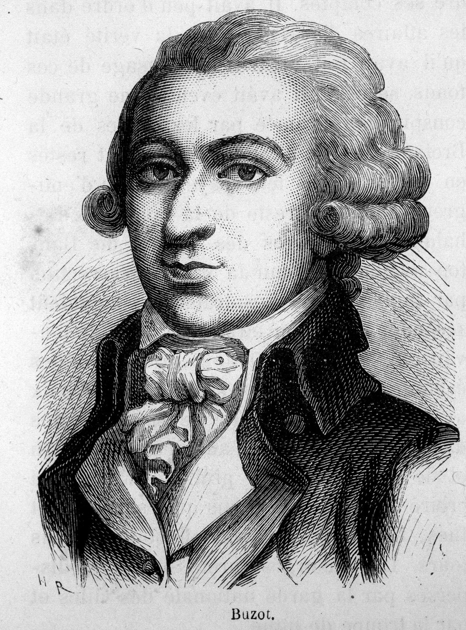 صورة لفرانسوا بوزو (1760 - 1794) ، سياسي - في "" L'Histoire de France "" لهنري مارتن بواسطة المدرسة الفرنسية