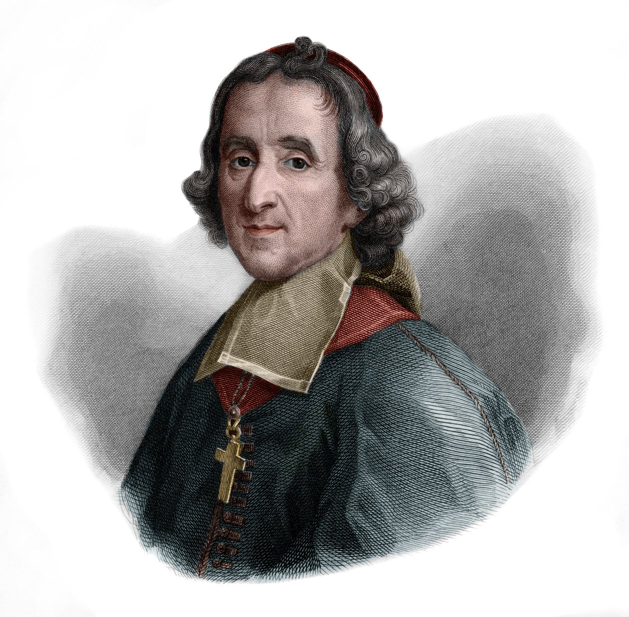 صورة لفرنسوا فينلون (1651-1715) رئيس أساقفة كاثوليكي فرنسي ، لاهوتي ، شاعر وكاتب. بواسطة المدرسة الفرنسية