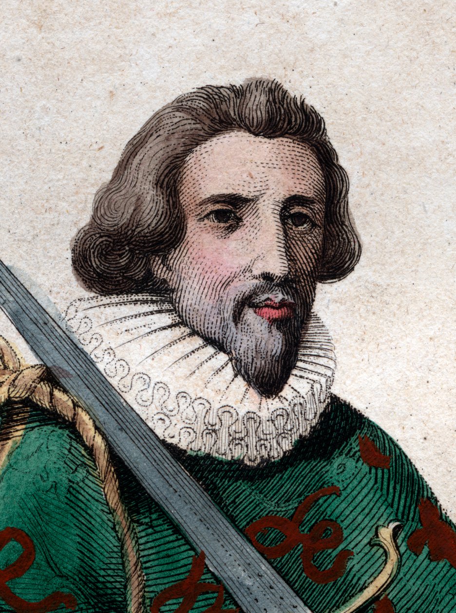 صورة لفرنسوا دي بوني ، دوك دو ليسديجويريس (1543-1626) ، جندي فرنسي وكونستابل فرنسا. بواسطة المدرسة الفرنسية