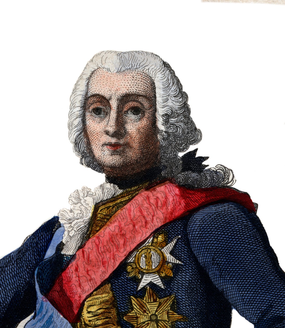 صورة فرانسوا دي شيفرت (1695-1769) ، الجنرال الفرنسي. بواسطة المدرسة الفرنسية