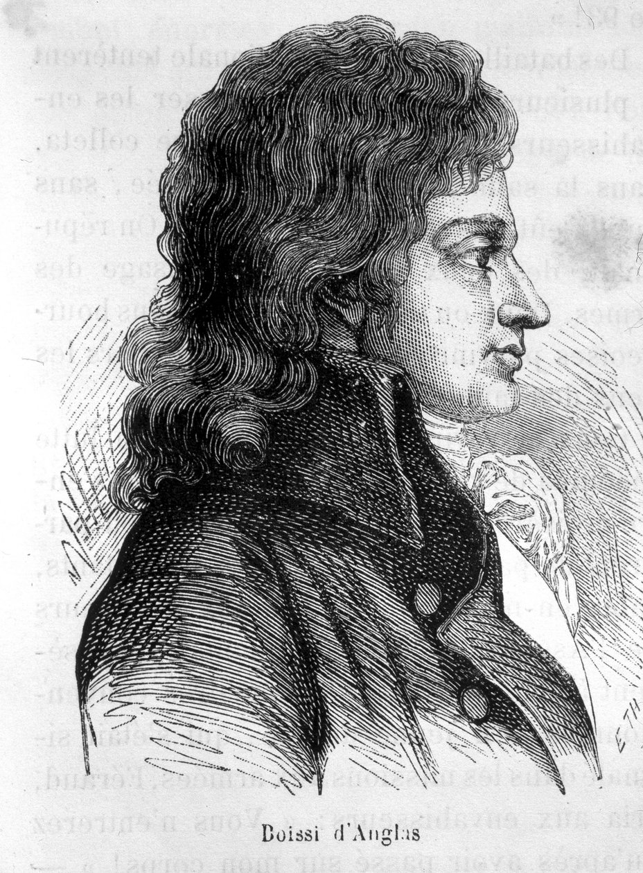 صورة لفرانسوا أنطوان ، كونت بواسي دانجلاس (1756-1826) ، سياسي فرنسي - في "تاريخ فرنسا" بقلم هنري مارتن بواسطة المدرسة الفرنسية