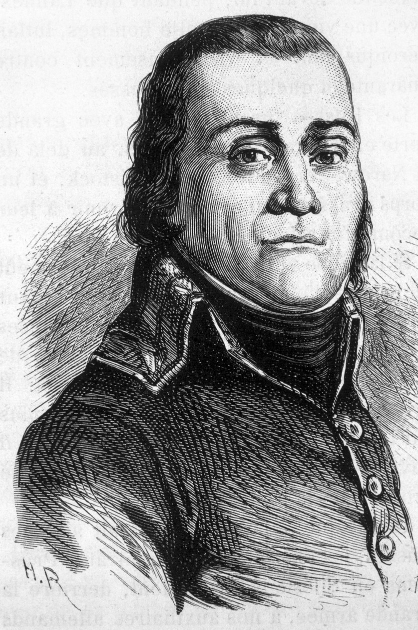 صورة لفرانسوا جوزيف لوفيفر (1755 - 1820) ، المشير والنظير لفرنسا - في "" L'Histoire de France "" لهنري مارتن بواسطة المدرسة الفرنسية