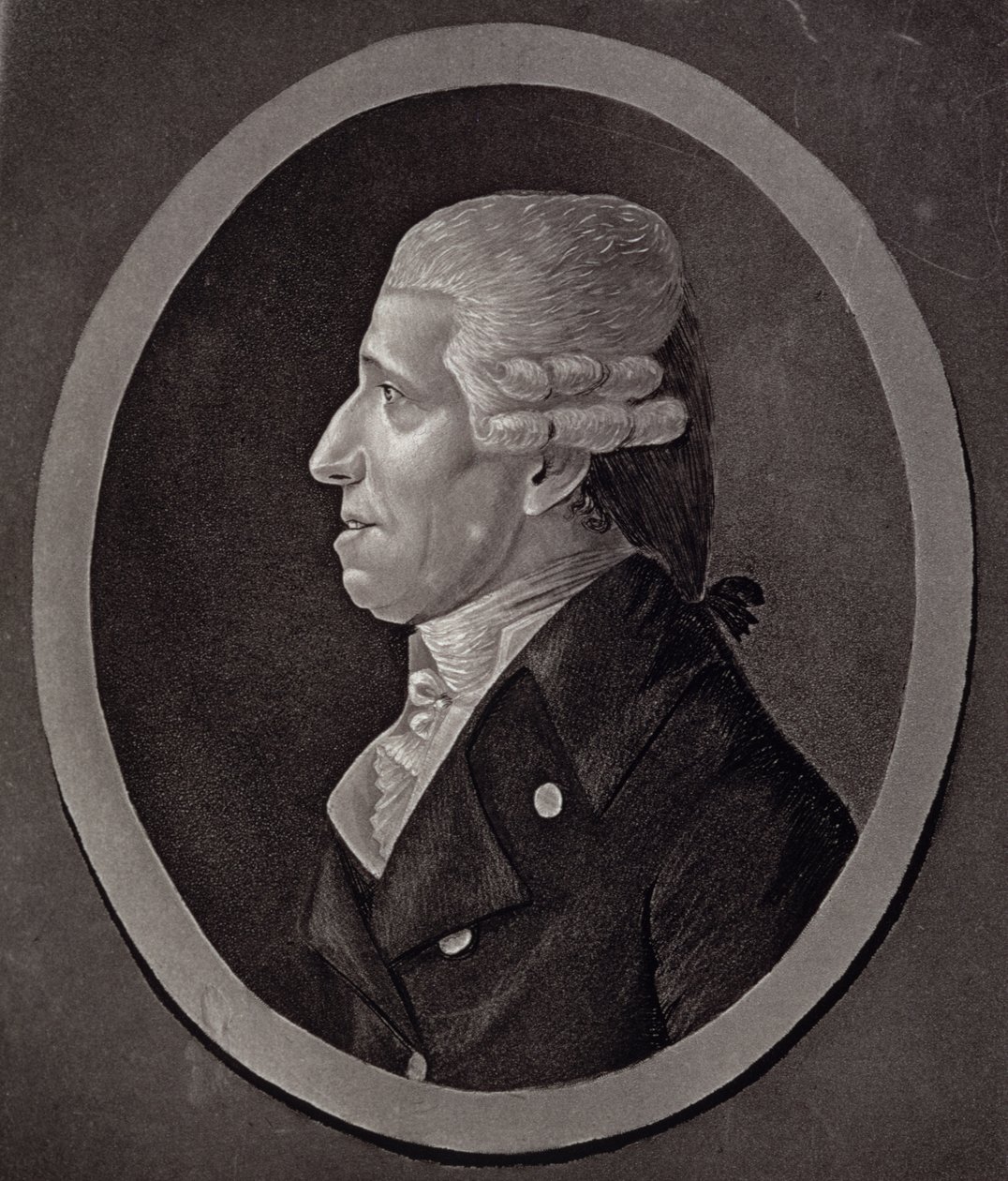 صورة فرانز جوزيف هايدن (1732-1809) بواسطة المدرسة الفرنسية