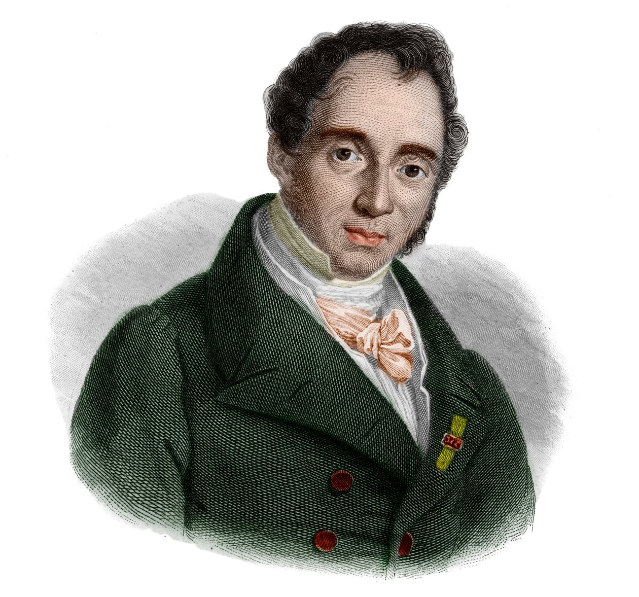 صورة ل Gaudenzio de Pagave (1776-1833) رجل دولة إيطالي. بواسطة المدرسة الفرنسية