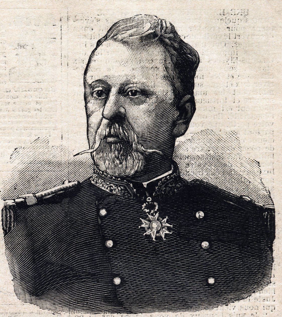 صورة للجنرال بويلو من سانت مارس (سانت مارس) (1832-1897) بواسطة المدرسة الفرنسية