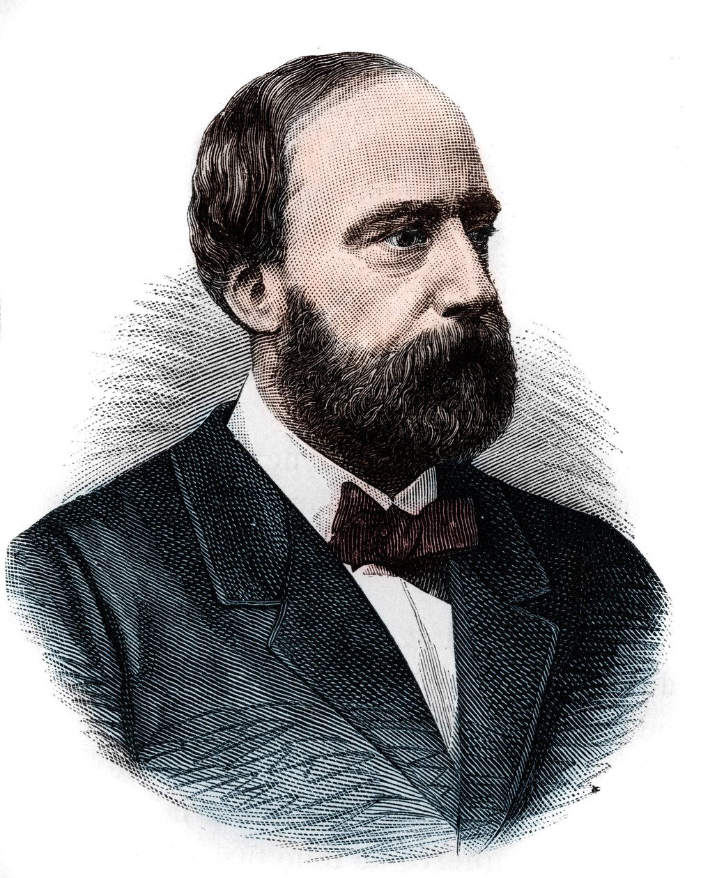 صورة هنري تشارلز فرديناند ماري ديودون دارتوا (1820-1883) ، دوق بوردو ، كونت تشامبورد ، المعروف باسم هنري الخامس ، متظاهرًا بعرش فرنسا. نقش مأخوذ من "L'Histoire de France populaire" "لهنري مارتن. القرن ال 19. بواسطة المدرسة الفرنسية