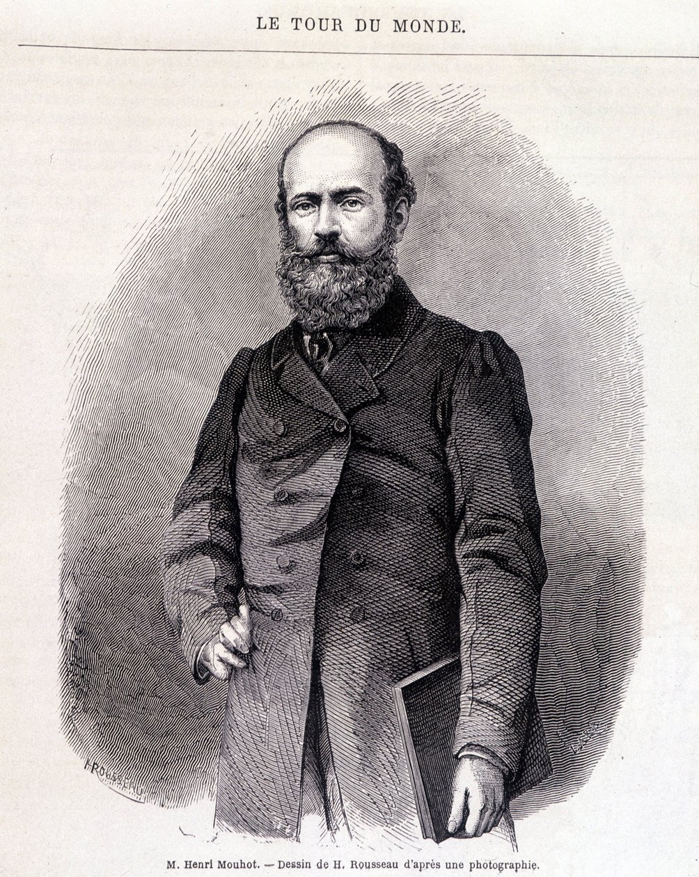 صورة لهنري موهوت - في quot;جولة العالمquot;، الفصل الثاني. 1863 بواسطة المدرسة الفرنسية